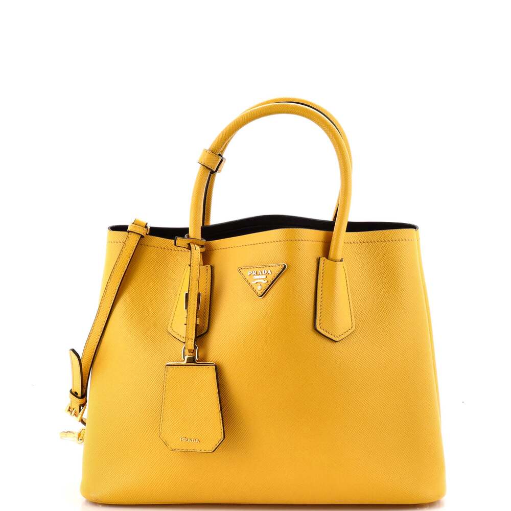 Prada Cuir Double Tote Saffiano Leather #324323P16B